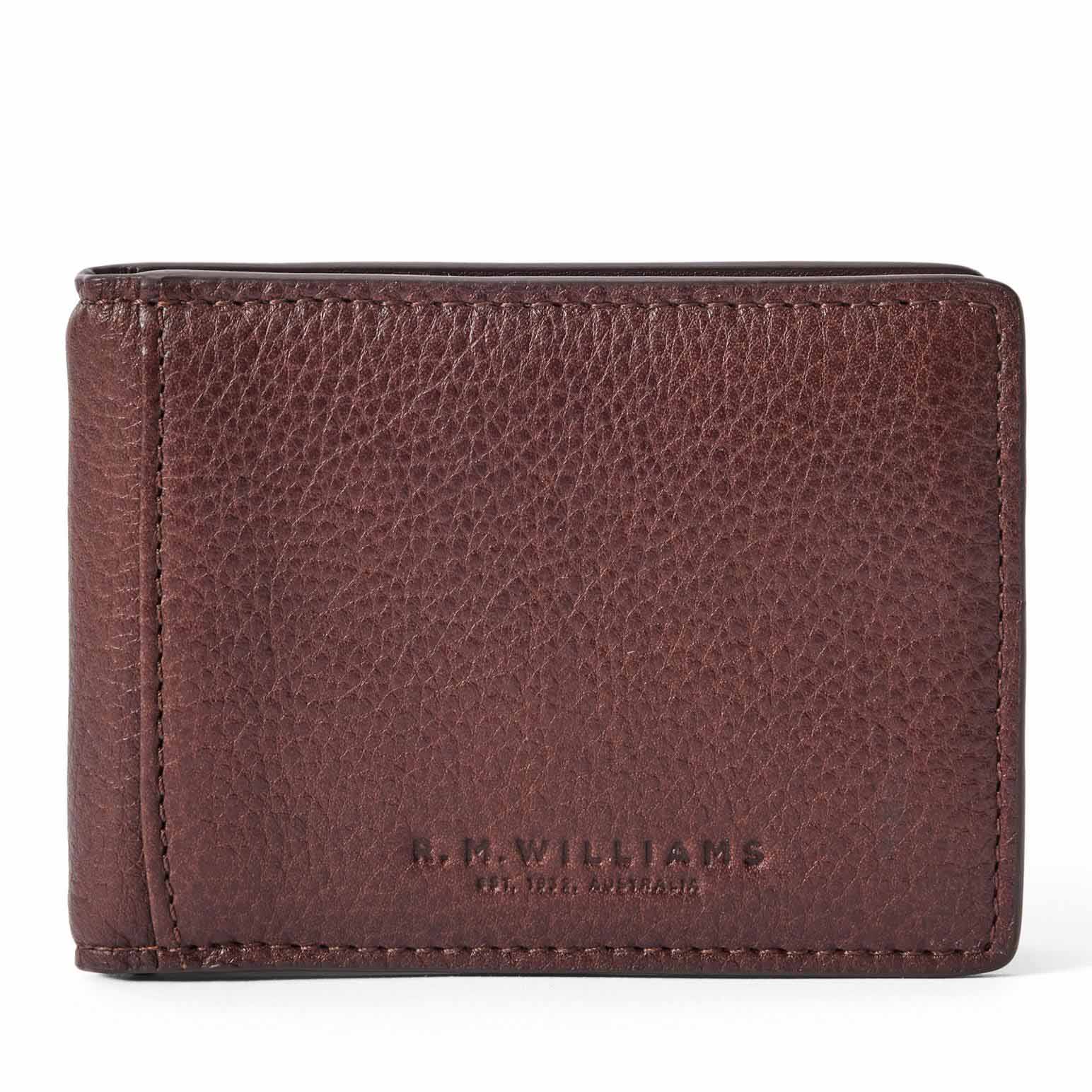 R.M. Williams Farrier Bi Fold Clip Wallet